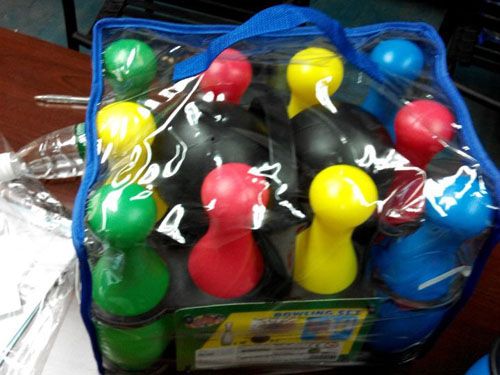 Blow molding toys